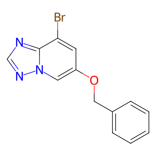 6-(苄氧基)-8-溴-[1,2,4]三唑并[1,5-a]吡啶,6-(Benzyloxy)-8-bromo-[1,2,4]triazolo[1,5-a]pyridine