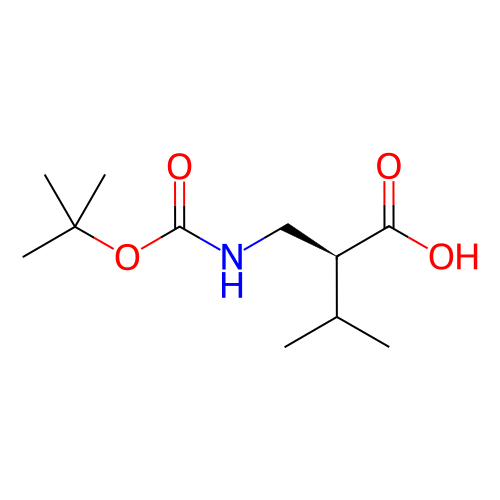 Boc-(S)-2-氨甲基-3-甲基丁酸,(S)-2-(((tert-Butoxycarbonyl)amino)methyl)-3-methylbutanoic acid