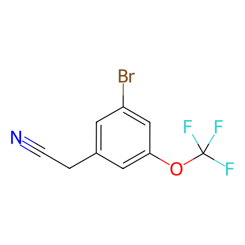 2-(3-溴-5-(三氟甲氧基)苯基)乙腈,2-(3-Bromo-5-(trifluoromethoxy)phenyl)acetonitrile