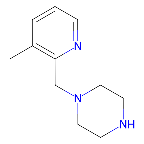 1-((3-甲基吡啶-2-基)甲基)哌嗪,1-((3-Methylpyridin-2-yl)methyl)piperazine