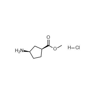 (1S,3R)-3-氨基环戊烷甲酸甲酯盐酸盐,(1S,3R)-Methyl 3-aminocyclopentanecarboxylate hydrochloride