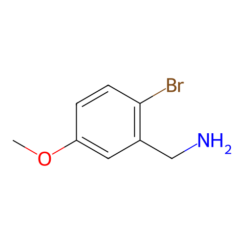 (2-溴-5-甲氧基苯基)甲胺,(2-Bromo-5-methoxyphenyl)methanamine