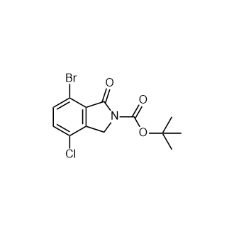 7-溴-4-氯-1-氧代异二氢吲哚-2-羧酸叔丁酯,tert-Butyl 7-bromo-4-chloro-1-oxoisoindoline-2-carboxylate