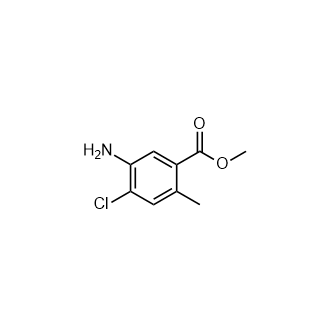 5-氨基-4-氯-2-甲基苯甲酸甲酯,Methyl 5-amino-4-chloro-2-methylbenzoate