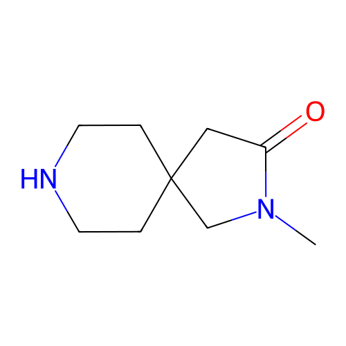 2-甲基-2,8-二氮杂螺[4.5]癸烷-3-酮,2-Methyl-2,8-diazaspiro[4.5]decan-3-one