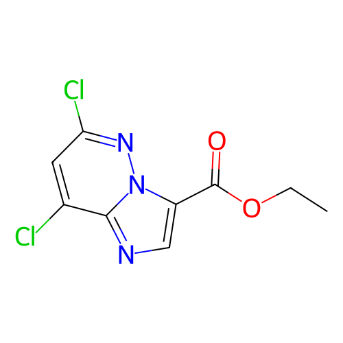 6,8-二氯咪唑并[1,2-b]哒嗪-3-羧酸乙酯,Ethyl 6,8-dichloroimidazo[1,2-b]pyridazine-3-carboxylate