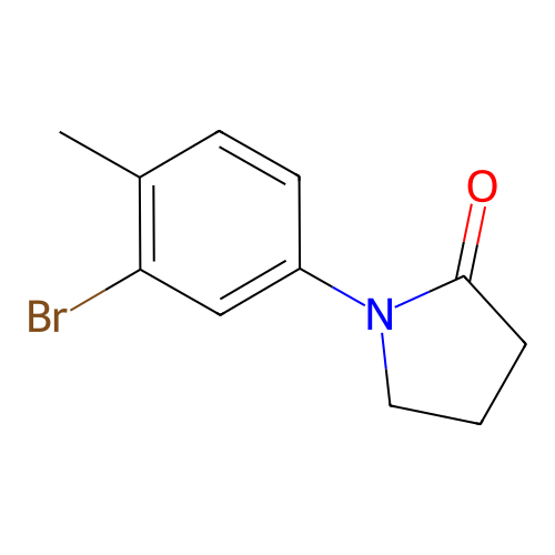 1-（3-溴-4-甲基苯基）吡咯烷-2-酮,1-(3-Bromo-4-methylphenyl)pyrrolidin-2-one