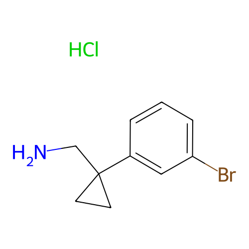 (1-(3-溴苯基)环丙基)甲胺盐酸盐,(1-(3-Bromophenyl)cyclopropyl)methanamine hydrochloride