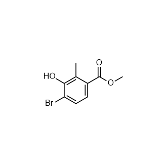 4-溴-3-羟基-2-甲基苯甲酸甲酯,Methyl 4-bromo-3-hydroxy-2-methylbenzoate