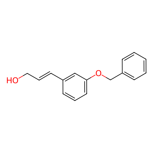 (E)-3-(3-(苄氧基)苯基)丙-2-烯-1-醇,(E)-3-(3-(Benzyloxy)phenyl)prop-2-en-1-ol