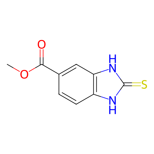 2-硫代-2,3-二氢-1H-苯并[d]咪唑-5-甲酸甲酯,Methyl 2-thioxo-2,3-dihydro-1H-benzo[d]imidazole-5-carboxylate