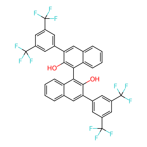(R)-(+)-3,3'-双(3,5-双(三氟甲基)苯基)-1,1'-二-2-萘酚,(R)-CF3-BINOL