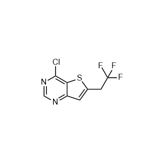 4-氯-6-(2,2,2-三氟乙基)噻吩并[3,2-d]嘧啶,4-Chloro-6-(2,2,2-trifluoroethyl)thieno[3,2-d]pyrimidine