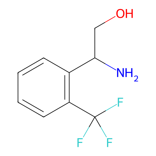 2-氨基-2-(2-(三氟甲基)苯基)乙醇,2-Amino-2-[2-(trifluoromethyl)phenyl]ethan-1-ol