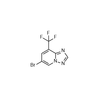 6-溴-8-(三氟甲基)-[1,2,4]三唑并[1,5-a]吡啶,6-Bromo-8-(trifluoromethyl)-[1,2,4]triazolo[1,5-a]pyridine