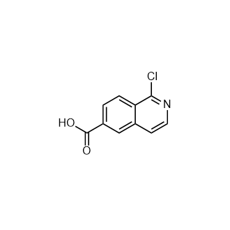 1-氯异喹啉-6-羧酸,1-Chloroisoquinoline-6-carboxylic acid