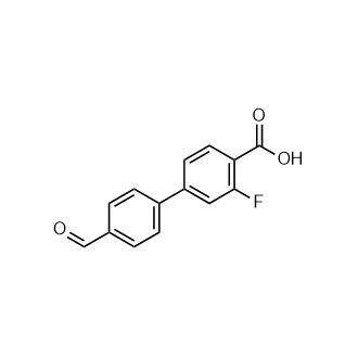 2-氟-4-(4-甲酰基苯基)苯甲酸,2-Fluoro-4-(4-formylphenyl)benzoic acid