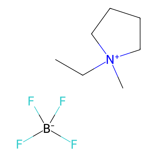 1-乙基-1-甲基吡咯烷鎓四氟硼酸鹽,1-Ethyl-1-methylpyrrolidinium Tetrafluoroborate