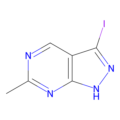 3-碘-6-甲基-1H-吡唑并[3,4-d]嘧啶,3-Iodo-6-methyl-1H-pyrazolo[3,4-d]pyrimidine