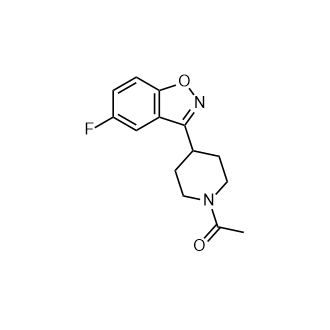 3-(1-乙酰基-4-哌啶基)-5-氟-1,2-苯异噁唑,1-(4-(5-Fluorobenzo[d]isoxazol-3-yl)piperidin-1-yl)ethanone