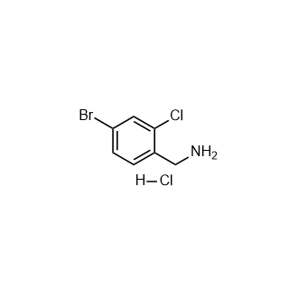 (4-溴-2-氯苯基)盐酸甲胺,(4-Bromo-2-chlorophenyl)methanamine hydrochloride