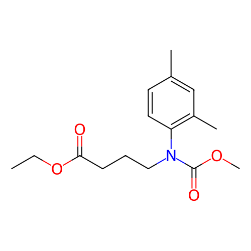 4-((2,4-二甲基苯基)(甲氧基羰基)氨基)丁酸乙酯,Ethyl 4-((2,4-dimethylphenyl)(methoxycarbonyl)amino)butanoate