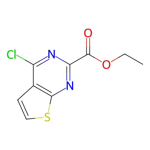 4-氯噻吩并[2,3-d]嘧啶-2-羧酸乙酯,Ethyl 4-chlorothieno[2,3-d]pyrimidine-2-carboxylate