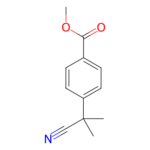 4-(2-氰基丙烷-2-基)苯甲酸甲酯,Methyl 4-(2-cyanopropan-2-yl)benzoate