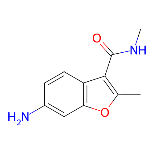 6-氨基-N,2-二甲基苯并呋喃-3-甲酰胺,6-Amino-N,2-dimethylbenzofuran-3-carboxamide