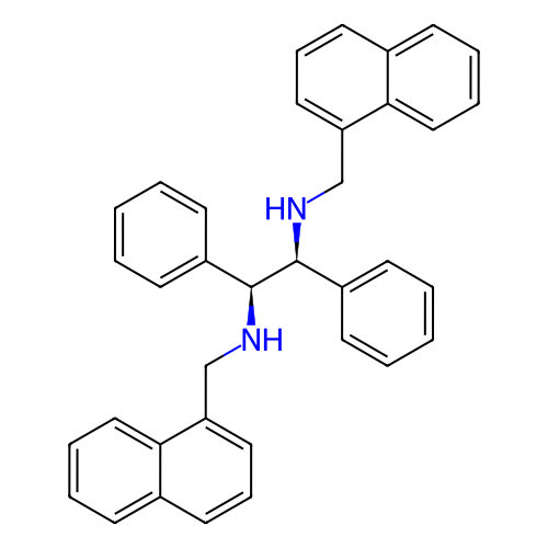 (1S,2S)-N,N'-双(1-萘基甲基)-1,2-二苯基-1,2-乙二胺,(1S,2S)-N,N'-Bis(1-naphthalenylmethyl)-1,2-diphenyl-1,2-ethanediamine