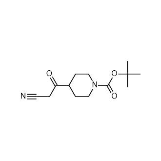 4-(2-氰基乙?；?哌啶-1-甲酸叔丁酯,tert-Butyl 4-(2-cyanoacetyl)piperidine-1-carboxylate