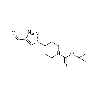 4-(4-甲酰基-1H-1,2,3-三唑-1-基)哌啶-1-甲酸叔丁酯,tert-Butyl 4-(4-formyl-1H-1,2,3-triazol-1-yl)piperidine-1-carboxylate