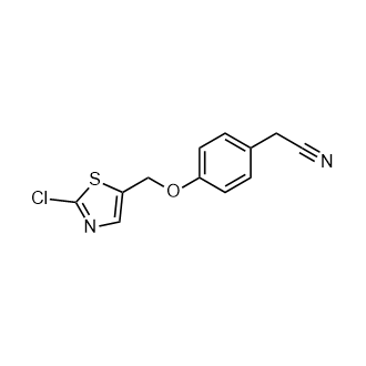 2-(4-((2-氯噻唑-5-基)甲氧基)苯基)乙腈,2-(4-((2-Chlorothiazol-5-yl)methoxy)phenyl)acetonitrile