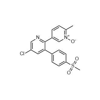 5-氯-6'-甲基-3-(4-(甲基磺酰基)苯基)-[2,3'-联吡啶]1'-氧化物（依托考昔杂质）,5-Chloro-6'-methyl-3-(4-(methylsulfonyl)phenyl)-[2,3'-bipyridine] 1'-oxide (Etoricoxib Impurity)