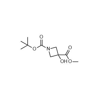 1-叔丁基 3-甲基-3-羟基氮杂环丁烷-1,3-二羧酸酯,1-tert-Butyl 3-methyl 3-hydroxyazetidine-1,3-dicarboxylate