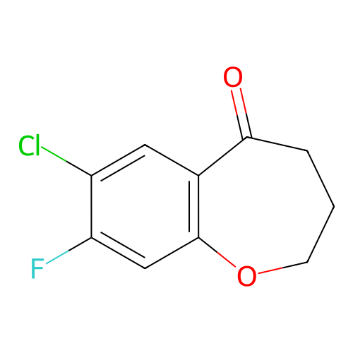 7-氯-8-氟-3,4-二氢苯并[b]氧杂-5(2H)-酮,7-Chloro-8-fluoro-3,4-dihydrobenzo[b]oxepin-5(2H)-one