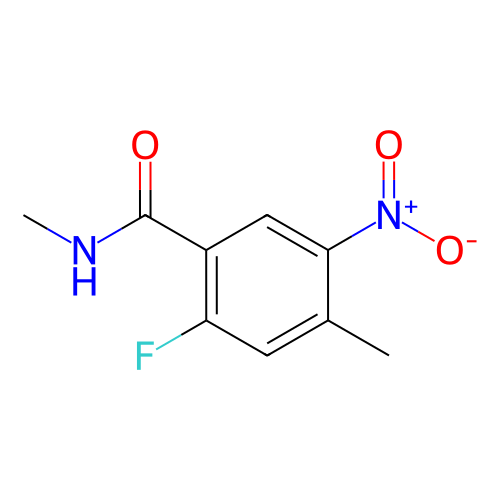 2-氟-N,4-二甲基-5-硝基苯甲酰胺,2-Fluoro-N,4-dimethyl-5-nitrobenzamide