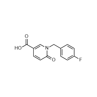 1-(4-氟芐基)-6-氧代-1,6-二氫吡啶-3-羧酸,1-(4-Fluorobenzyl)-6-oxo-1,6-dihydropyridine-3-carboxylic acid