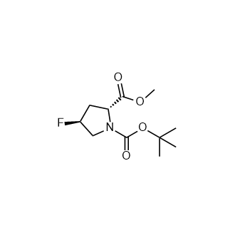 1-叔丁基 2-甲基(2R,4S)-4-氟吡咯烷-1,2-二羧酸酯,1-tert-Butyl 2-methyl (2R,4S)-4-fluoropyrrolidine-1,2-dicarboxylate