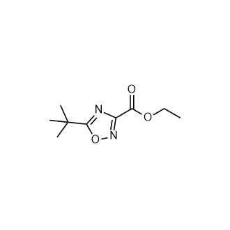 5-叔丁基-1,2,4-噁二唑-3-羧酸乙酯,Ethyl 5-(tert-butyl)-1,2,4-oxadiazole-3-carboxylate