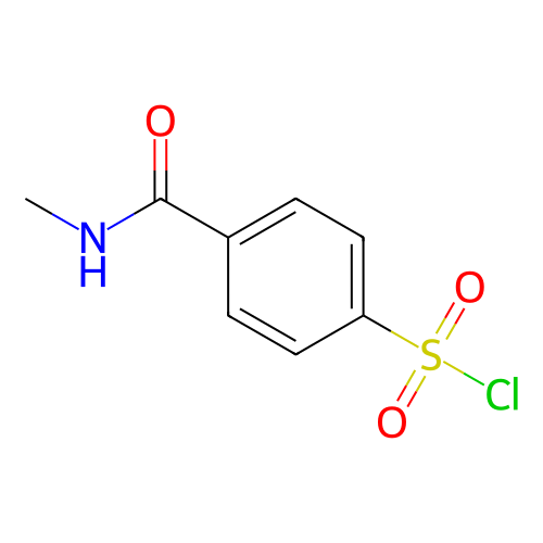 4-(甲基氨基甲酰)苯-1-磺酰氯,4-(Methylcarbamoyl)benzene-1-sulfonyl chloride