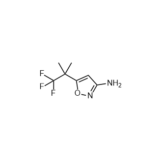 5-(1,1,1-三氟-2-甲基丙烷-2-基)-1,2-噁唑-3-胺,5-(1,1,1-Trifluoro-2-methylpropan-2-yl)-1,2-oxazol-3-amine