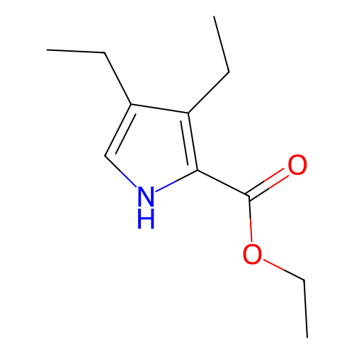 3,4-二乙基-1H-吡咯-2-羧酸乙酯,3,4-Diethyl-1H-pyrrole-2-carboxylic acid ethyl ester