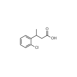 3-(2-氯苯基)丁酸,3-(2-Chlorophenyl)butanoic acid