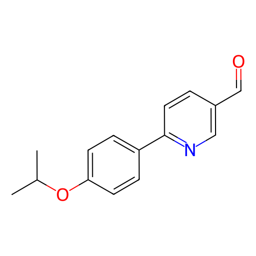 2-(4-(1-甲基乙氧基)苯基)吡啶-5-甲醛,2-(4-(1-Methylethoxy)phenyl)pyridine-5-carboxaldehyde