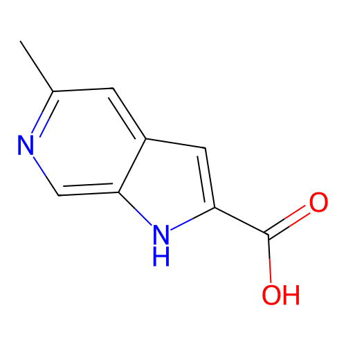 5-甲基-1H-吡咯并[2,3-c]吡啶-2-羧酸,5-Methyl-1H-pyrrolo[2,3-c]pyridine-2-carboxylic acid