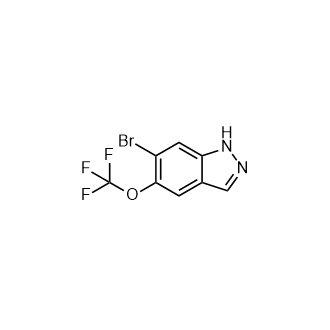 6-溴-5-(三氟甲氧基)-1H-吲唑,6-Bromo-5-(trifluoromethoxy)-1h-indazole