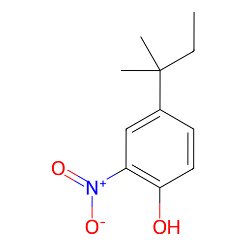 2-硝基-4-(叔戊基)苯酚,2-Nitro-4-(tert-pentyl)phenol