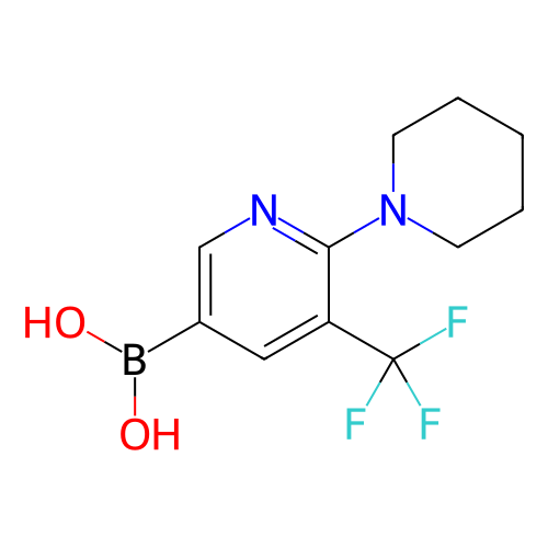 (6-(哌啶-1-基)-5-(三氟甲基)吡啶-3-基)硼酸,(6-(Piperidin-1-yl)-5-(trifluoromethyl)pyridin-3-yl)boronic acid