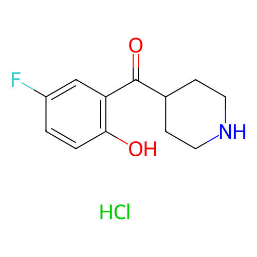 (5-氟-2-羥基苯基)(哌啶-4-基)甲酮鹽酸鹽,(5-Fluoro-2-hydroxyphenyl)(piperidin-4-yl)methanone hydrochloride